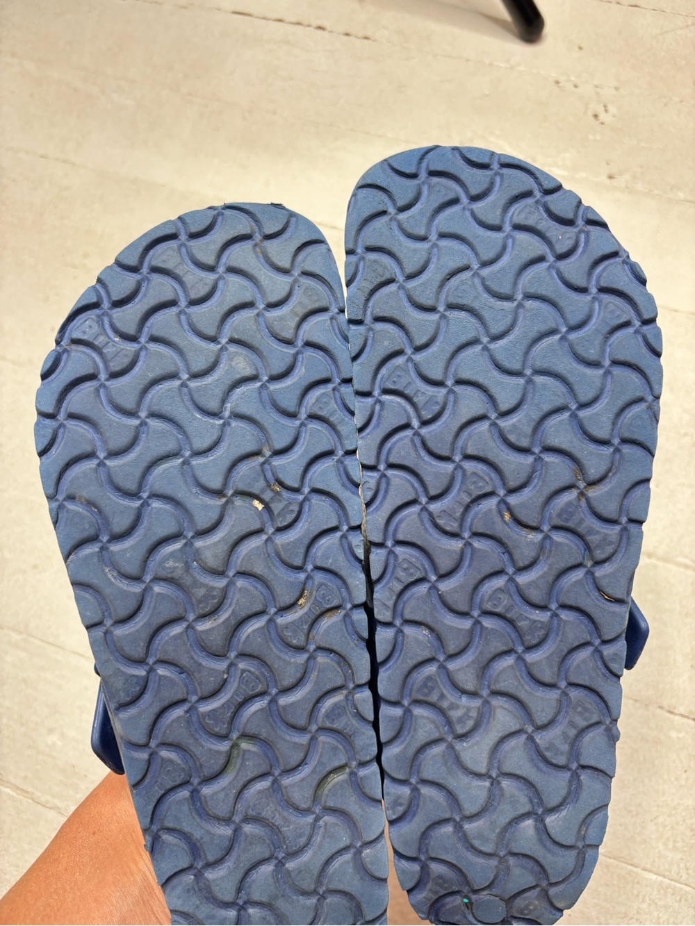 Birkenstock Gizeh EVA Sandal Bright Navy Blue Size 41 - Picture 7 of 9